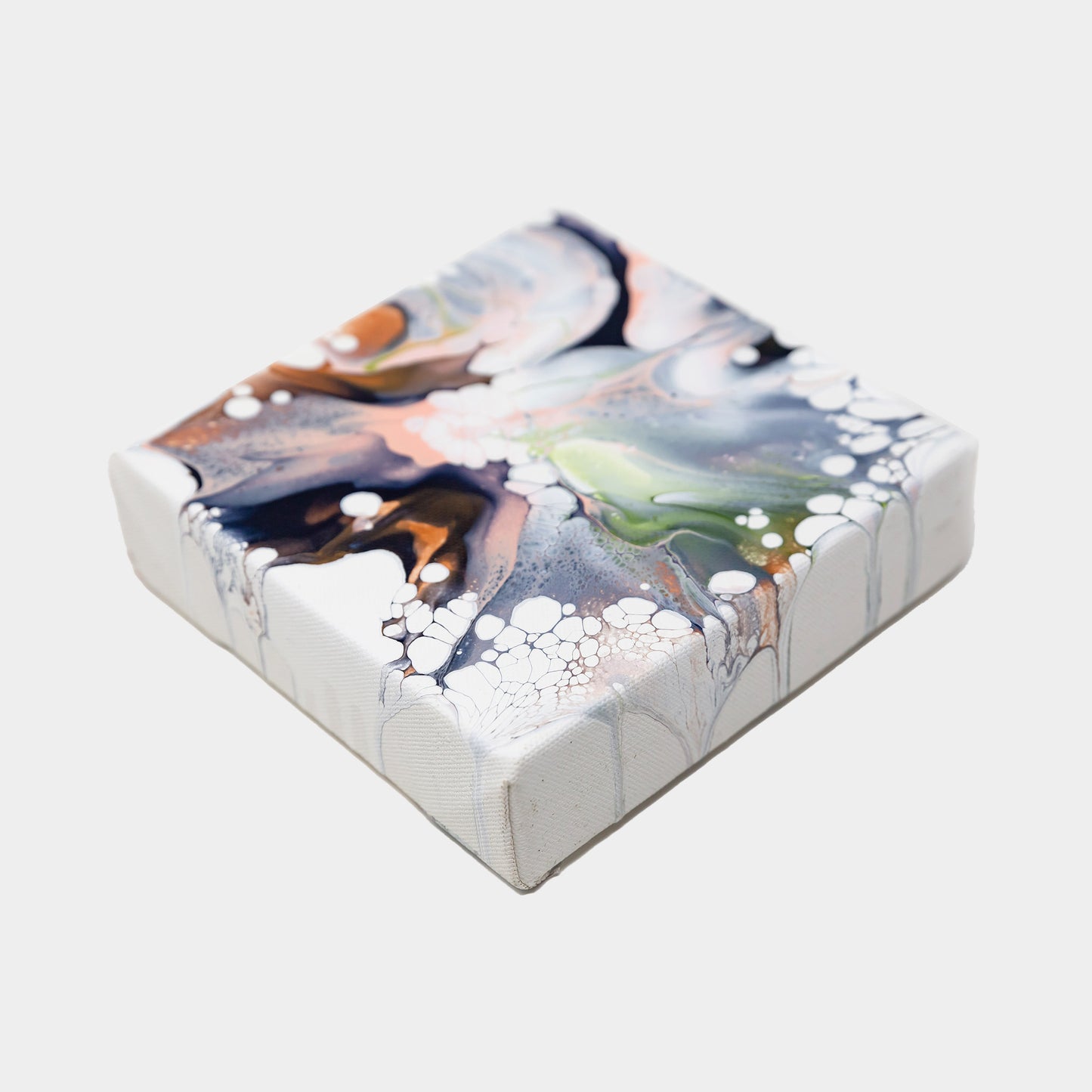 Indigo White Rose